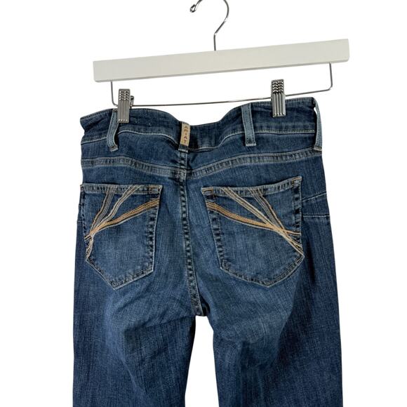 Ariat REAL Perfect Rise Boot Jeans Western Country Rodeo Cowgirl Womens 28 - Picture 4 of 9